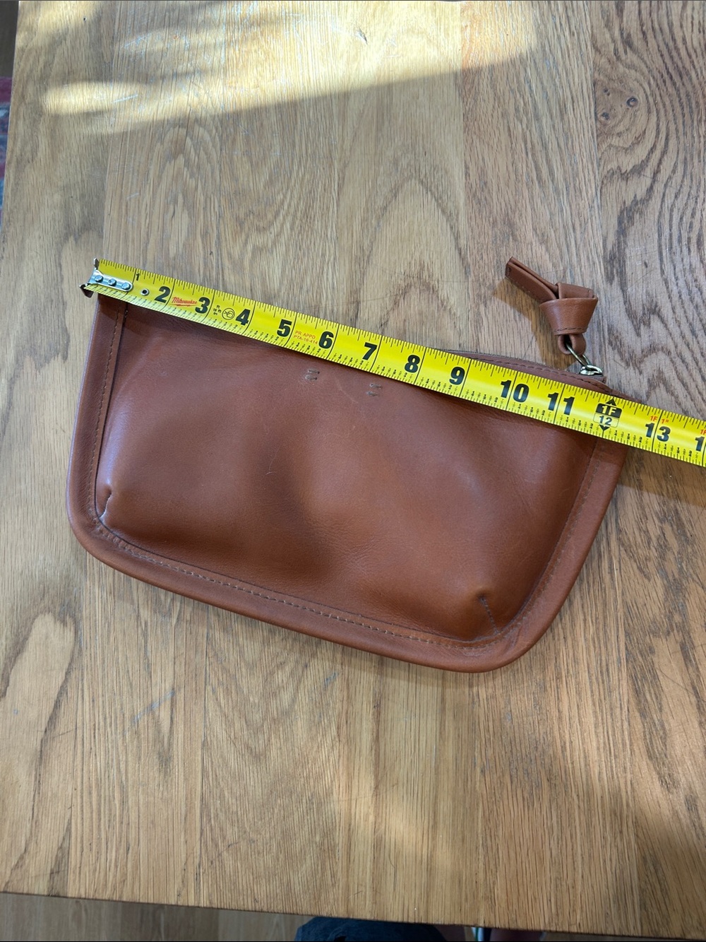 Madewell Leather Clutch - Brown - Picture 7 of 8